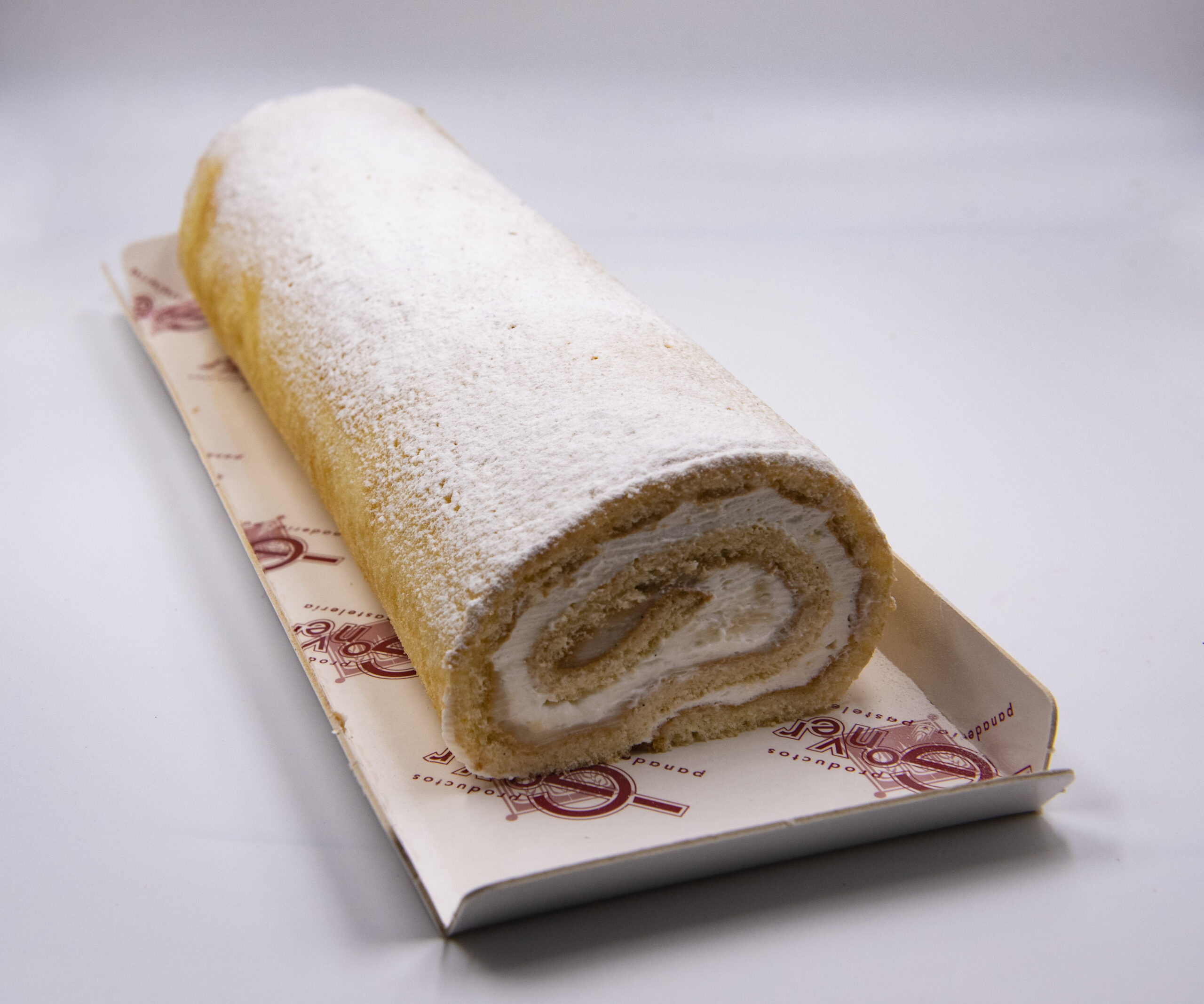 Brazo sin gluten de crema y nata