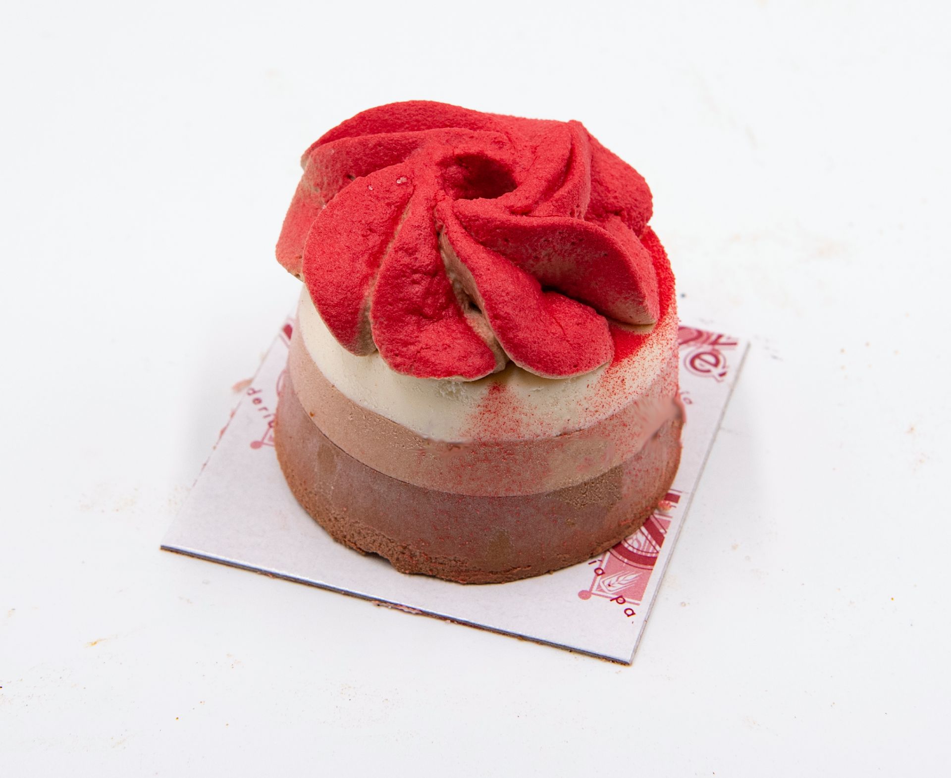 Mousse de tres chocolates